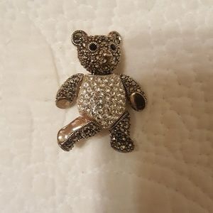 My little friend bear pin